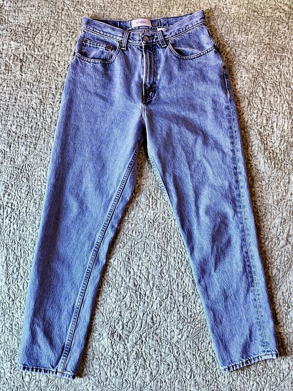 VTG Y2K Gap Classic Straight Leg Jeans Blue Size 6